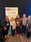 Alliance meeting attendees included, from left: Nikki Paschall and Anne Coffin, of the Alliance; Allison Kazmerski, of Auto-Wares; Tara Topel, owner of Topel's Service Center, and Barbara Henry, of the Alliance. Coffin, director of information technology at the Alliance, was recognized as the 2021 Woman of Excellence, while Topel was named Shop Owner of the Year.