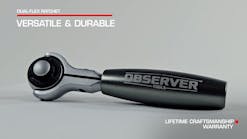Dual-Flex Ratchet, 72-Teeth with Pivoting Handle & Rotating Head (OBS-SR14, OBS-SR38)