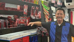 MacRae does his best to keep the most relevant tools on his truck for his customers.