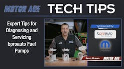 Motor Age Tech Tip: Expert Tips for Diagnosing and Servicing BProAuto Fuel Pumps