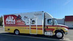 The Lees have customized their truck to fit their needs as a business better.