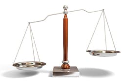 Fig. 1: In a simplified explanation, the HO2 sensor’s Nernst cell acts like a balance scale for oxygen content, comparing what is found in the exhaust stream to what is referenced from the atmosphere.