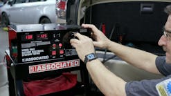 Figure 3 - battery starting and charging testing