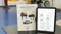 ALI 2025 Vehicle Lifting Points Guide