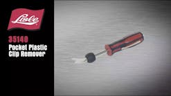 Lisle 35140 Pocket Plastic Clip Remover